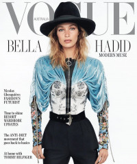 BELLA HADID on the Cover of Vogue Magazine, Australia November 2019 фото №1228946