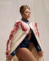 Beyonce by Campbell Addy for Harper’s Bazaar // 2021 фото №1308138