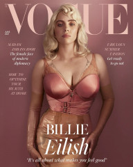 Billie Eilish by Craig McDean for British Vogue // June 2021 фото №1296842