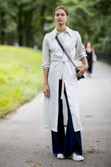 Birgit Kos - Strret Style at New York Fashion Week фото №1274642