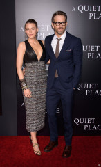 Blake Lively and Ryan Reynolds – ‘A Quiet Place’ Premiere in New York фото №1059086