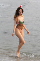 Blanca Blanco in a Swimsuit at the Beach in Malibu фото №1127619