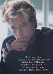 Brad Pitt ~ US Vogue November 1997 фото №1370240