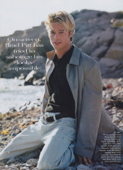 Brad Pitt ~ US Vogue November 1997 фото №1370242
