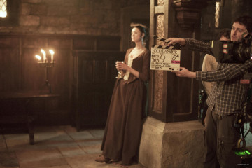 Caitriona Balfe - "Outlander" Season 1 - Behind the Scenes фото №1217982
