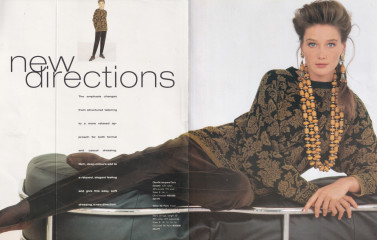 Carla Bruni ~ Next Directory catalogue, autumn/winter 1990 фото №1371663