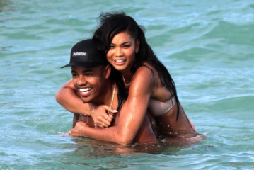 Chanel Iman and Sterling Shepard – Miami  фото №978649