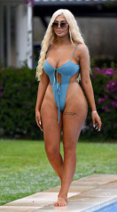 CHLOE FERRY in Swimsuit on Vacation in Ibiza, June 2019 фото №1192723