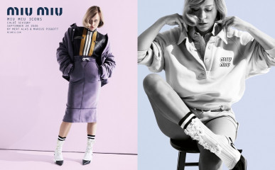 Miu Miu Icons Campaign by Mert & Marcus // 2020 фото №1281126