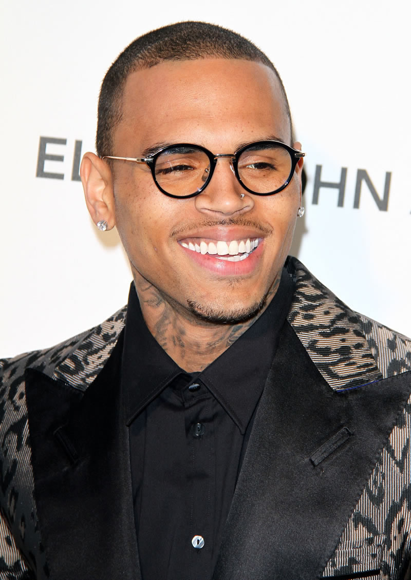 Chris Brown Nose Ring