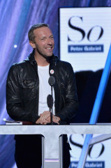 Chris Martin - Rock And Roll Hall Of Fame Induction Ceremony in NY 04/10/2014 фото №1198118