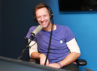 Chris Martin - SiriusXM Studios in New York 11/24/2015 фото №1171044