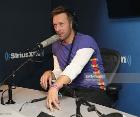 Chris Martin - SiriusXM Studios in New York 11/24/2015 фото №1171040