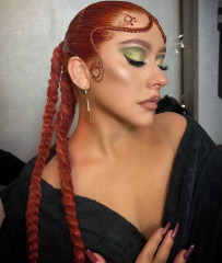 Christina Aguilera by Zoe Rain for Music Video 'Santo' (2022) фото №1334717