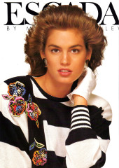 Cindy Crawford for ESCADA advertisement in Harper´s BAZAAR Germany January 1988 фото №1417240