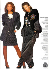 Cindy Crawford for ESCADA advertisement in Harper´s BAZAAR Germany January 1988 фото №1417241