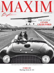 Cindy Crawford ~ Maxim USA March 2025 by  David Yarrow фото №1415442