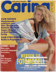 Claudia Schiffer for "Carina" Germany 1991 фото №1415826