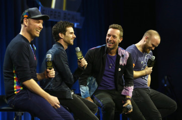 Coldplay - Pepsi Super Bowl Halftime Press Conference in San Francisco 02/04/16 фото №1155204