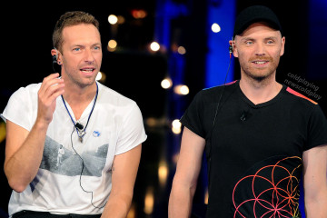 Coldplay - Che Tempo Che Fa in Milan 11/13/2016 фото №1146180