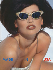 Daniela Pestova by Patrick Demarchelier for US Vogue // August 1990 фото №1285913