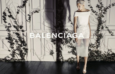 Daria Werbovy - photoshoot for Balenciaga Spring - Summer collection фото №989123