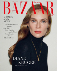 Diane Kruger for Harper's Bazaar España December 2024  by Pablo Sáez фото №1410275