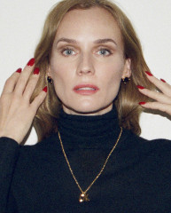 Diane Kruger for Harper's Bazaar España December 2024  by Pablo Sáez фото №1410276