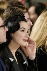 DITA VON TEESE at Alexis Mabille Spring/Summer 2020 Fashion Show in Paris 01/21/ фото №1243450