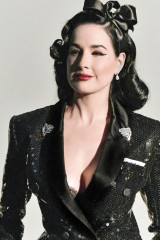 DITA VON TEESE at Alexis Mabille Spring/Summer 2020 Fashion Show in Paris 01/21/ фото №1243451