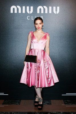 Dove Cameron-Miu Miu Nuit Club Event in New York фото №1322786