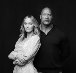 Emily Blunt & Dwayne Johnson by Hiram Garcia // 2020  фото №1286130