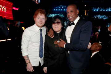 Ed Sheeran at 59th GRAMMY Awards 02/12/2017 фото №945626
