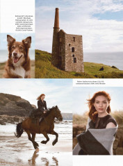 Eleanor Tomlinson – Photoshoot for Town & Country UK December 2018 фото №1118542