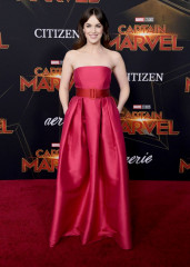 Elizabeth Henstridge – “Captain Marvel” Premiere in Hollywood фото №1149607