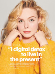 ELLE FANNING in Glamour Magazine, UK March 2020 фото №1250404