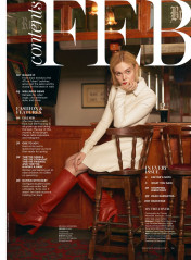 ELLE FANNING in Marie Claire, February 2020 фото №1242805