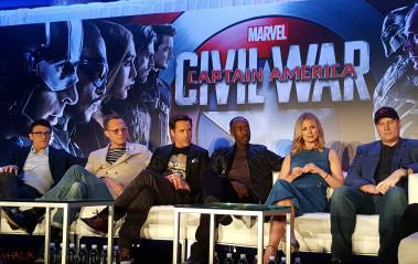 Emily VanCamp - 'Captain America: Civil War' Press Conference in LA 04/10/2016 фото №1323197