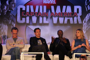 Emily VanCamp - 'Captain America: Civil War' Press Conference in LA 04/10/2016 фото №1323199
