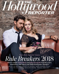 Emily Blunt and John Krasinski – The Hollywood Reporter, December 2018 фото №1126340