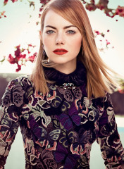 EMMA STONE for Vogue Magazine, May 2014 фото №1254553