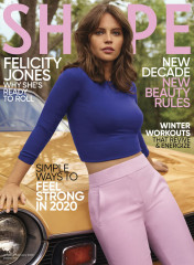 FELICITY JONES in Shape Magazine, January/February 2020 фото №1241301