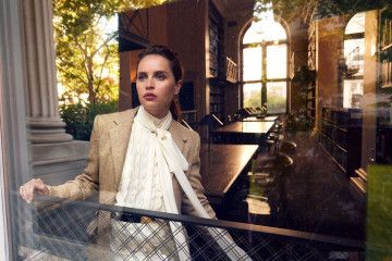 Felicity Jones for Vanity Fair Magazine, October 2018 фото №1098181