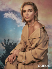 Florence Pugh by Jem Mitchell for Netflix Queue (2022) фото №1356897