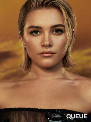 Florence Pugh by Jem Mitchell for Netflix Queue (2022) фото №1356895