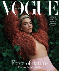 Florence Pugh for Vogue Australia November 2023 фото №1379857