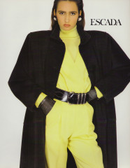 Gail Elliot &amp; Iman ~ ESCADA advertisement for MADAME Germany August 1987 фото №1375829