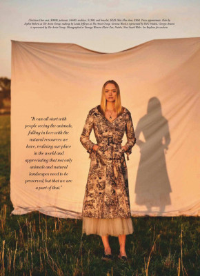 Gemma Ward – Harper's Bazaar Australia 2018 фото №1130374