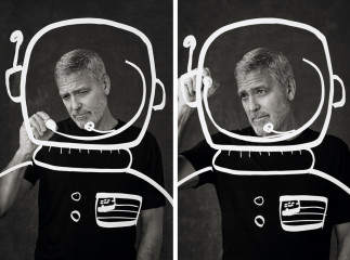 George Clooney by Sam Jones for Netflix Queue // Dec 2020 фото №1285975