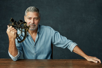 George Clooney by Sam Jones for Netflix Queue // Dec 2020 фото №1285973